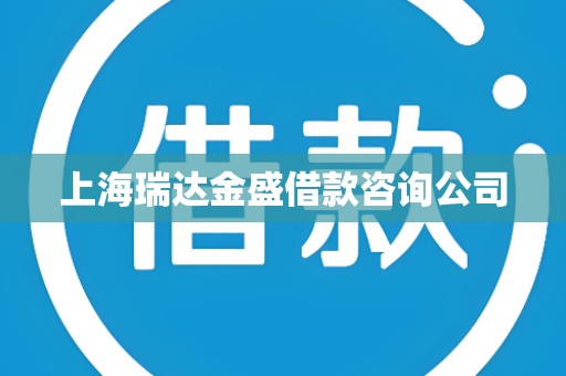 上海瑞达金盛借款咨询公司